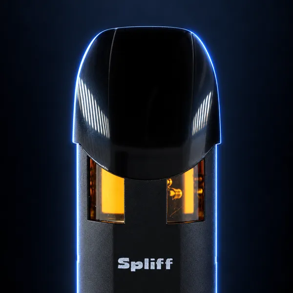 Amber window of the Magic Vape pod
