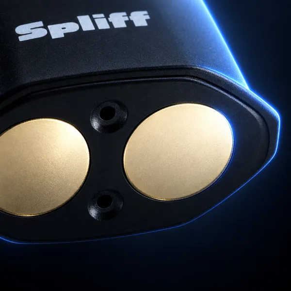 Magnetic contacts between the vape and the pod