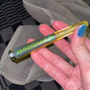 Customer review Pre-rolled CBD joint - Amnesia with photo - Spliff