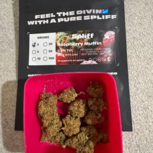 Customer review Raspberry Muffin with photo - Spliff