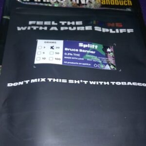 Customer review Bruce Banner with photo - Spliff