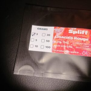 Customer review Red Lebanese with photo - Spliff