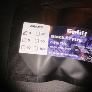 Customer review Black Crystal with photo - Spliff