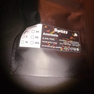 Customer review Amnesia with photo - Spliff