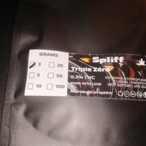 Customer review Triple Zero with photo - Spliff