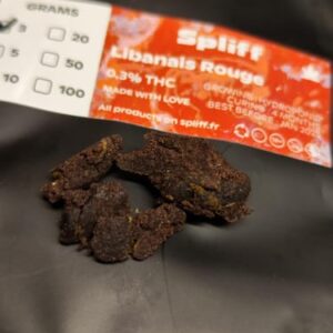 Customer review Red Lebanese with photo - Spliff