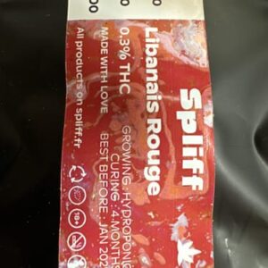 Customer review Red Lebanese with photo - Spliff