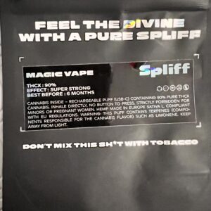 Customer review Magic Vape with photo - Spliff