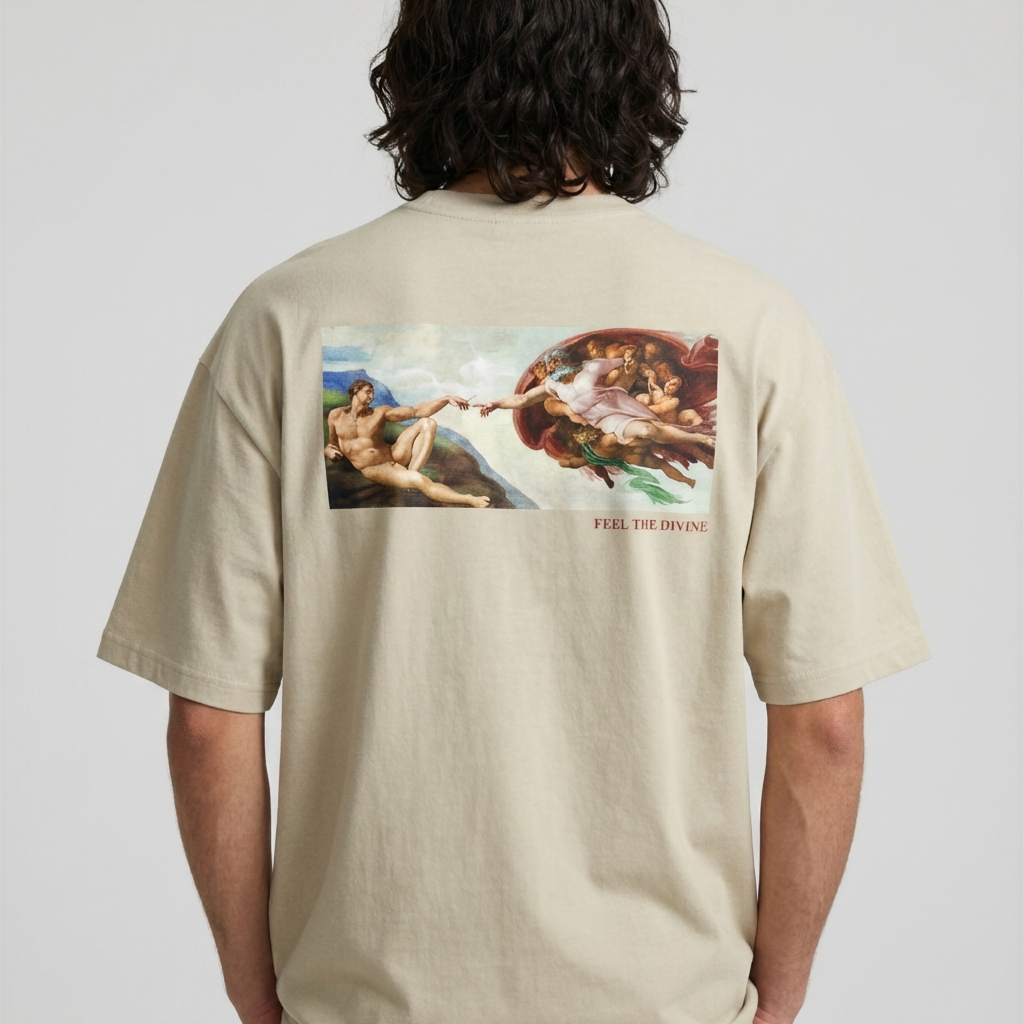 Tee-Shirt FEEL THE DIVINE – Spliff accessory, back