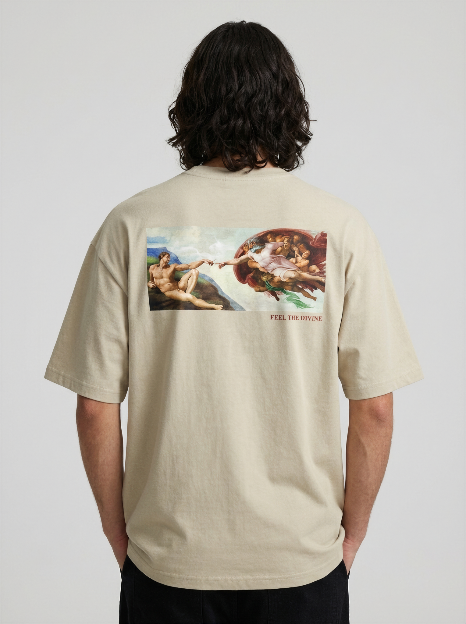 Tee-Shirt FEEL THE DIVINE – Spliff accessory, back