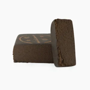 Afghan Hash 70% CBD, very dark chocolate-brown pressed slab