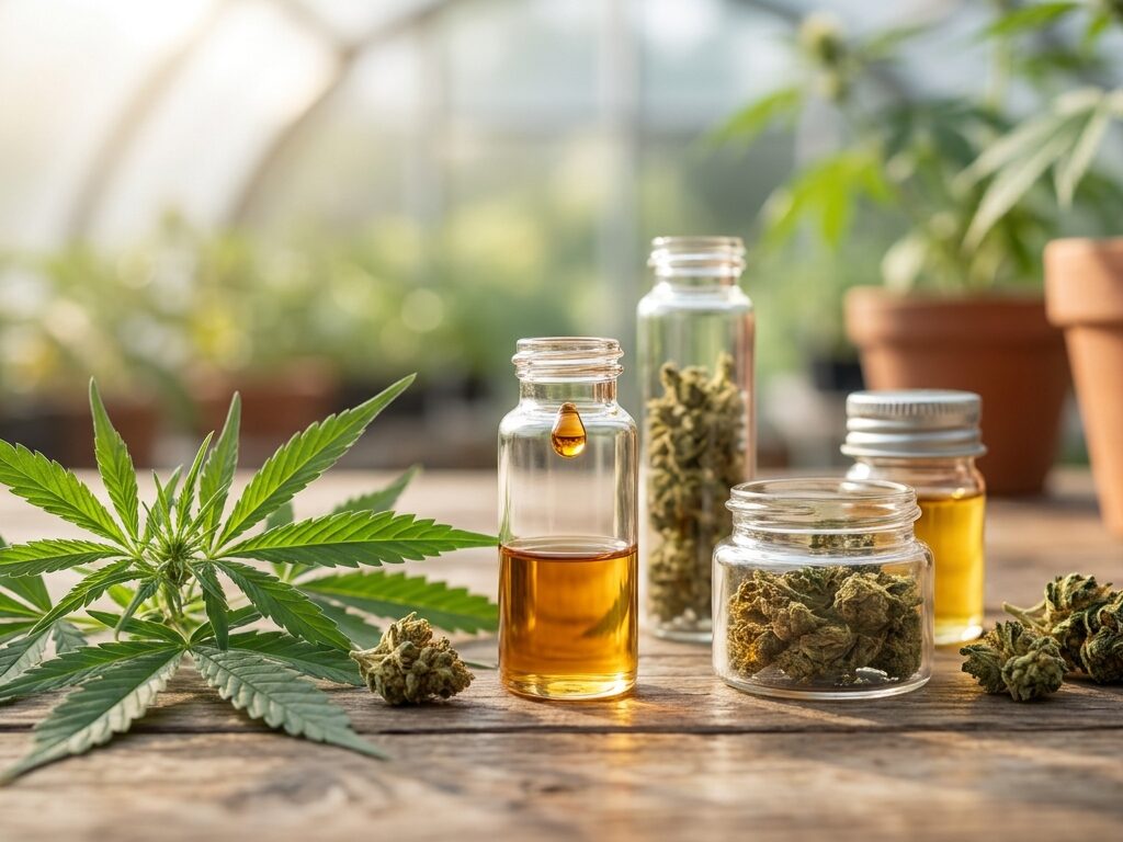 Opening photo: Cannabis terpenes