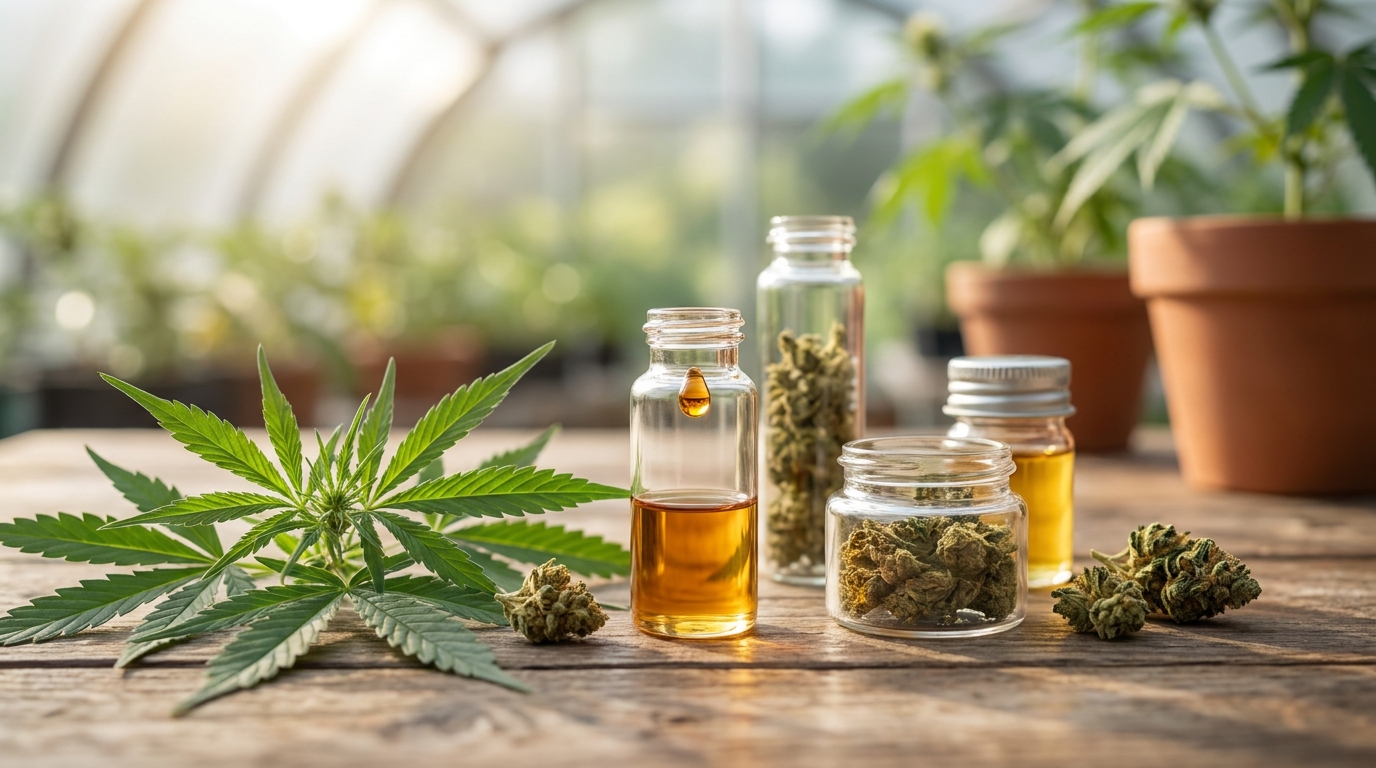 Opening photo: Cannabis terpenes