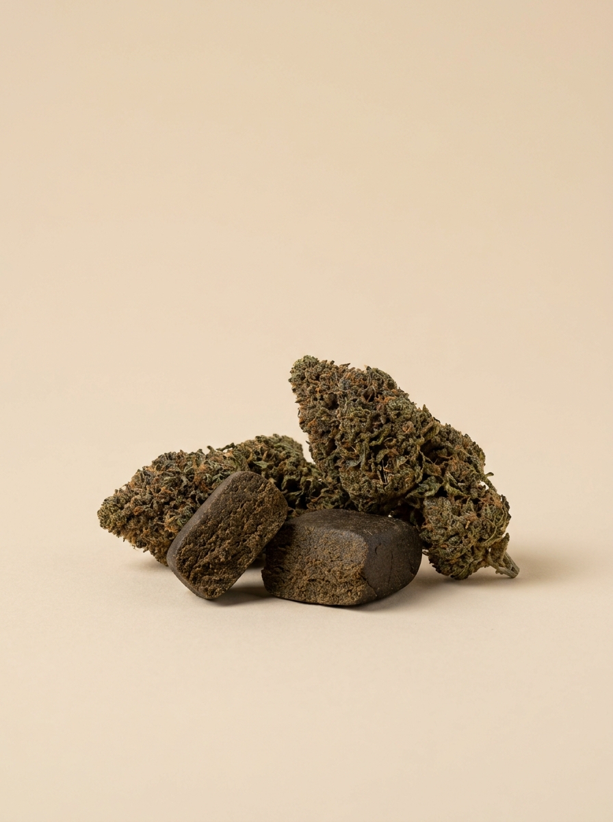 Product shot: Triple filtered hash