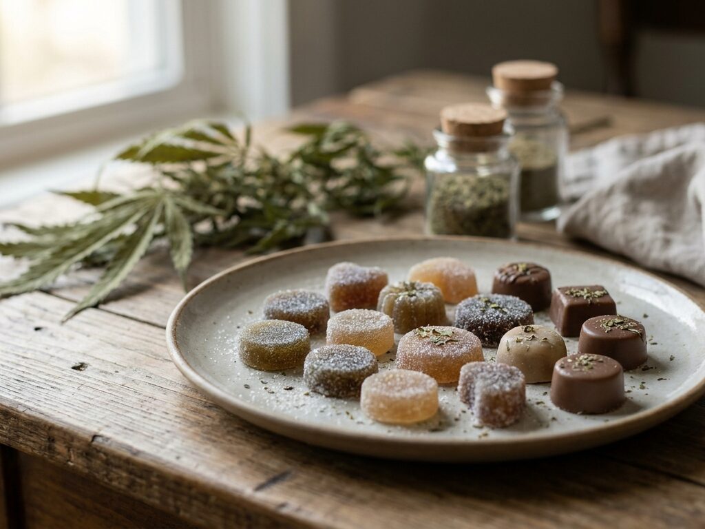 Opening photo: Edibles sweets