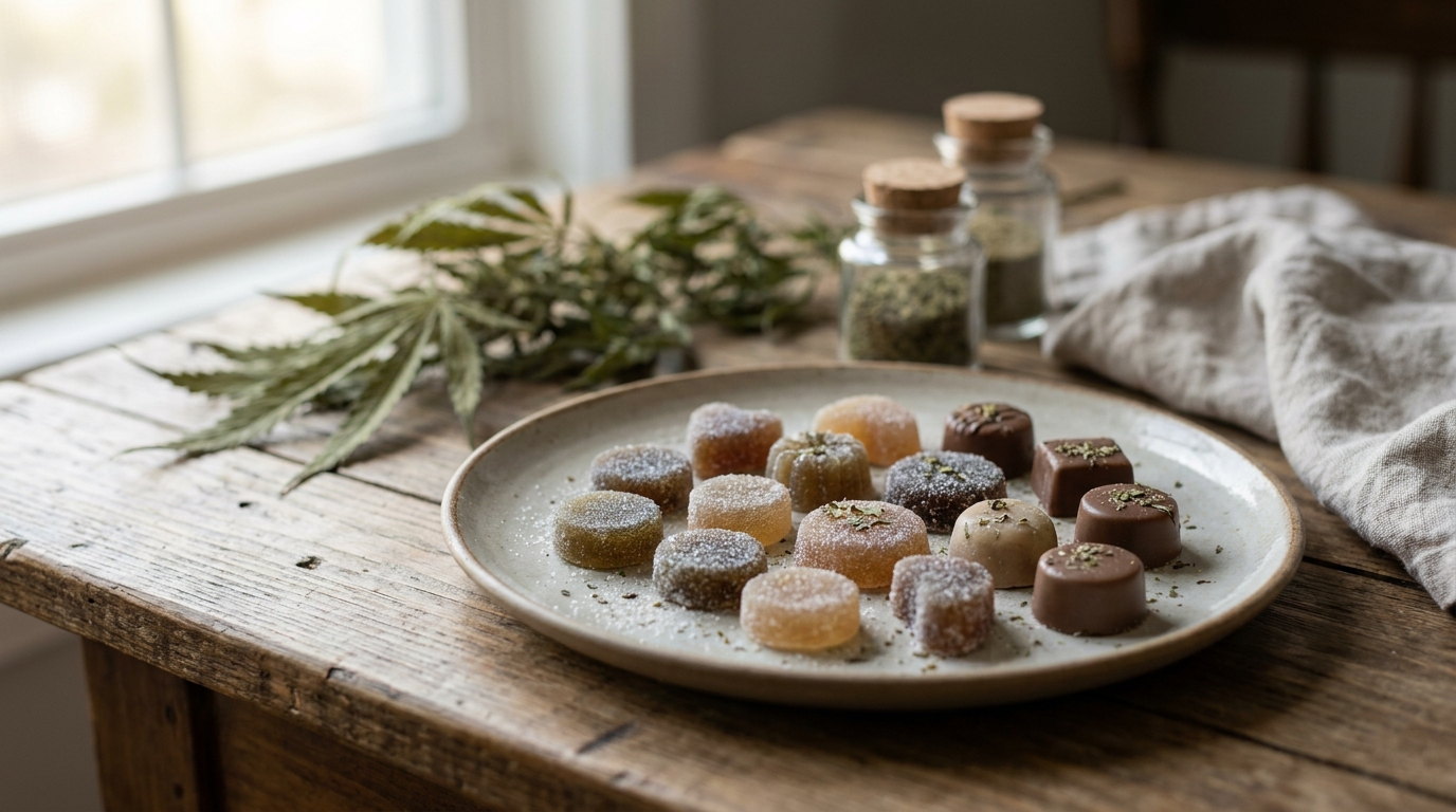 Opening photo: Edibles sweets