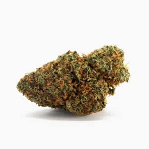 Blueberry Muffin THCX 60% – frosty THCX flower with orange pistils