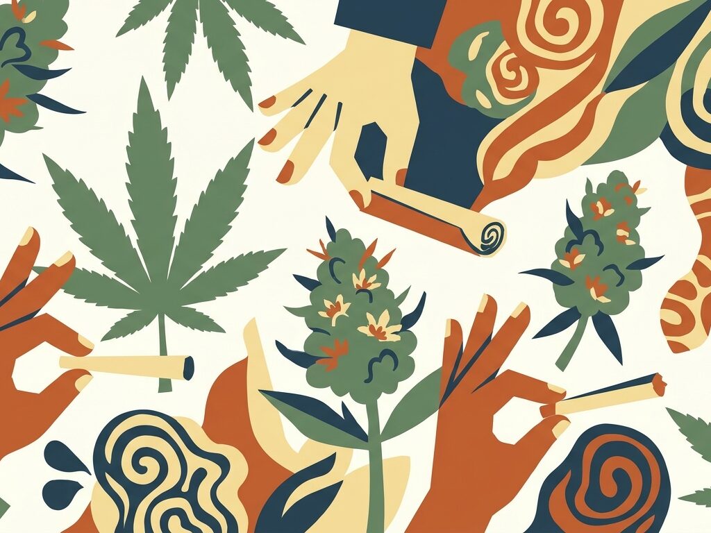 Illustration: Rolling spliffs