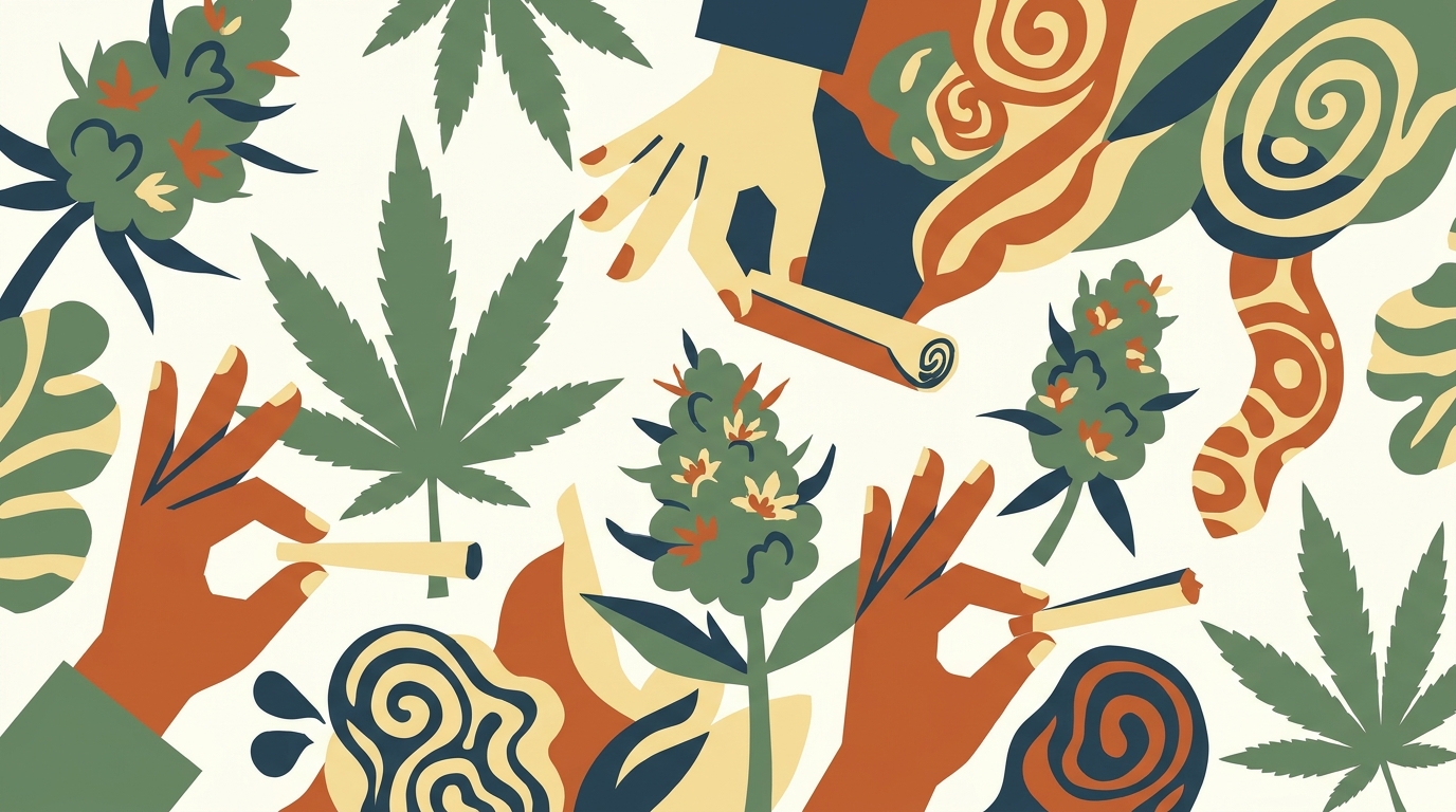 Illustration: Rolling spliffs