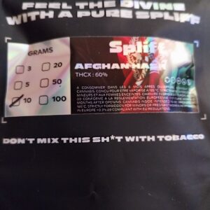 Customer review Afghan Hash with photo - Spliff