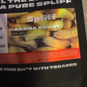Customer review Banana Berry with photo - Spliff