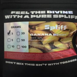 Customer review Banana Berry with photo - Spliff