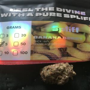Customer review Banana Berry with photo - Spliff