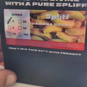 Customer review Banana Berry with photo - Spliff