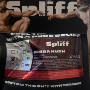 Customer review Bubba Kush with photo - Spliff