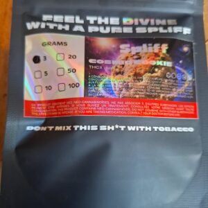 Customer review Cosmic Cookie with photo - Spliff