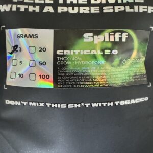 Customer review Critical 2.0 with photo - Spliff