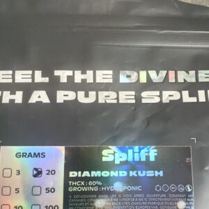 Customer review Diamond Kush with photo - Spliff