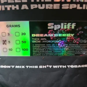 Customer review Dream Berry with photo - Spliff