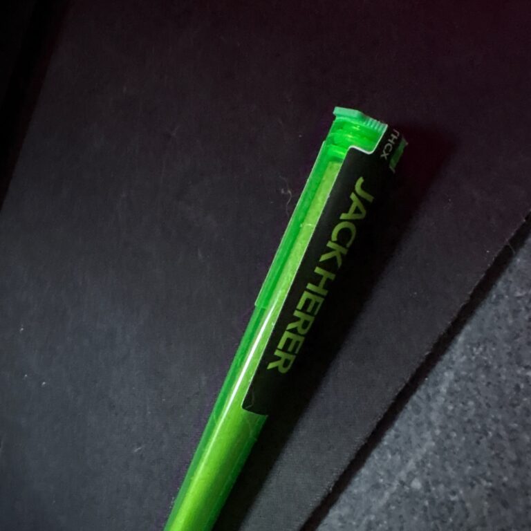 Customer review Pre-roll THCX joint - Jack Herer with photo - Spliff