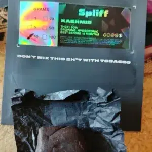 Customer review Kashmir Hash with photo - Spliff