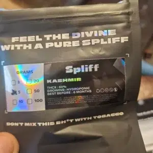 Customer review Kashmir Hash with photo - Spliff