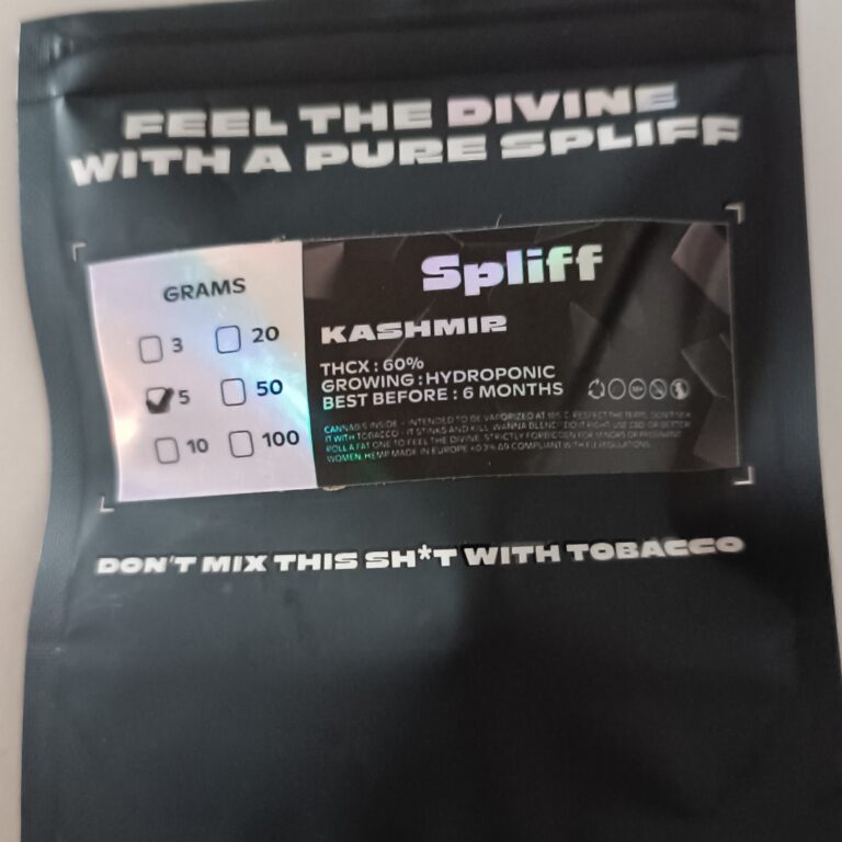 Customer review Kashmir Hash with photo - Spliff