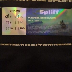 Customer review Keta Dream with photo - Spliff