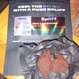 Customer review Red Lebanese with photo - Spliff