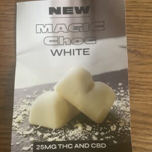 Customer review Magic Choc White - THC Chocolate with photo - Spliff