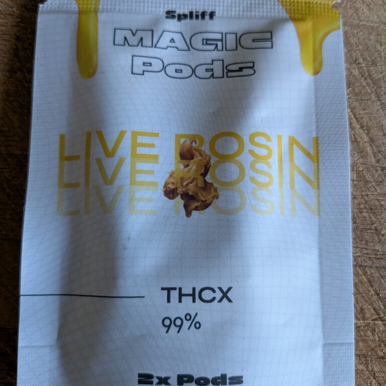 Click to view full screen Customer review Magic Pod Live Rosin x2 with photo - Spliff
