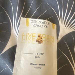 Customer review Magic Vape Live Rosin with photo - Spliff