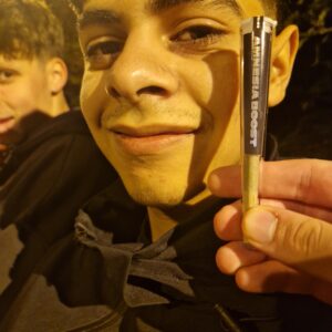 Customer review Pre-roll THCX joint - Amnesia Boost with photo - Spliff