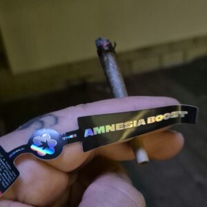 Customer review Pre-roll THCX joint - Amnesia Boost with photo - Spliff
