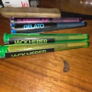 Customer review Pre-roll THCX joint - Jack Herer with photo - Spliff