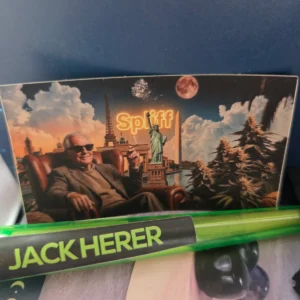 Customer review Pre-roll THCX joint - Jack Herer with photo - Spliff
