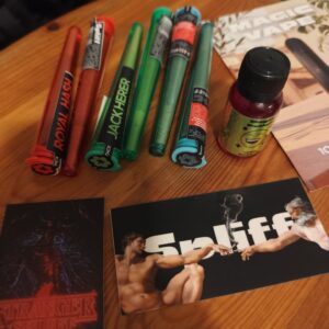 Customer review Pre-roll THCX joint - Jack Herer with photo - Spliff