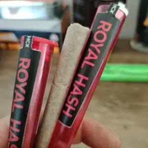 Customer review Pre-rolled THCX joint - Royal Hash with photo - Spliff