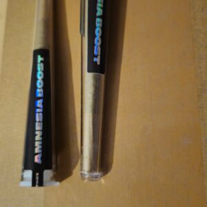 Customer review Pre-roll THCX joint - Amnesia Boost with photo - Spliff