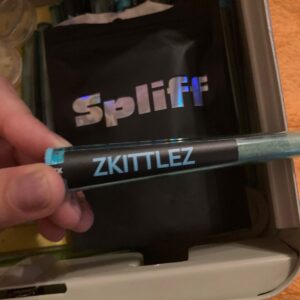 Customer review Pre-roll THCX joint - Zkittlez with photo - Spliff
